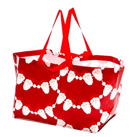 3 Vinterfint Limited Edition Carryall Santa Claus  19 gallon Shopping Tote - Picture 1 of 8